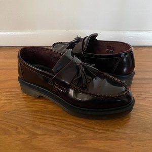 Dr Martens Adrain Arcadia Loafers Red Sz 7.5 Men
